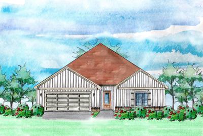 Elevation C. 2,778sf New Home in Foley, AL