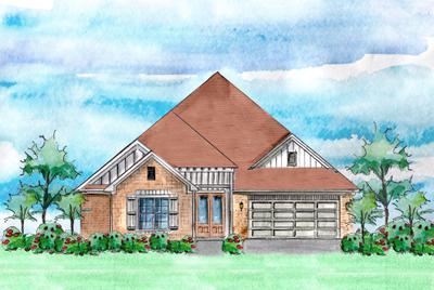 Elevation C. Canton New Home in Spanish Fort, AL