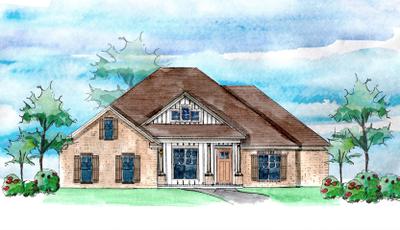 Elevation A. Florence New Home in Cantonment, FL