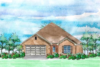 Elevation A. Hanover New Home in Fairhope, AL