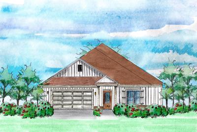 Elevation C. 2,491sf New Home in Daphne, AL