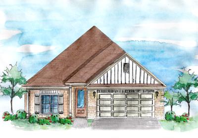Elevation A. 1,929sf New Home in Fairhope, AL