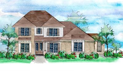 Elevation B. 3,313sf New Home in Spanish Fort, AL