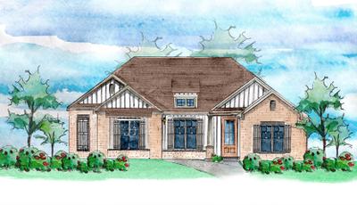 Elevation A. 2,444sf New Home in Spanish Fort, AL