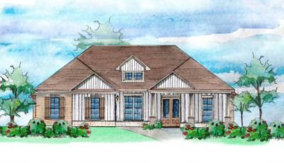 Elevation C. Cantonment, FL New Home