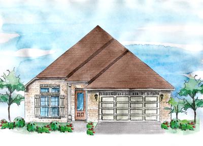 Elevation A. 2,119sf New Home in Spanish Fort, AL