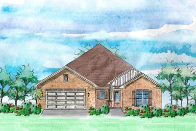 Elevation A. Rockport New Home in Daphne, AL
