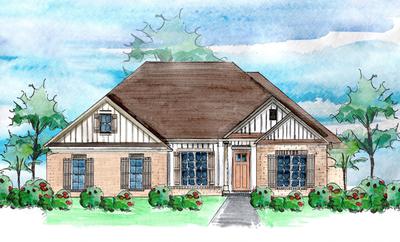 Elevation D. 2,638sf New Home in Spanish Fort, AL
