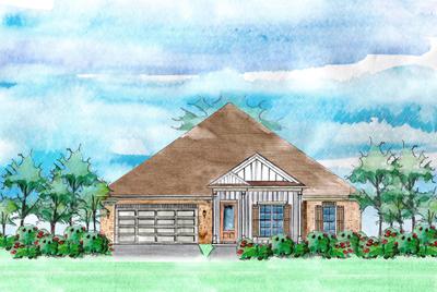 Elevation C. 2,871sf New Home in Foley, AL