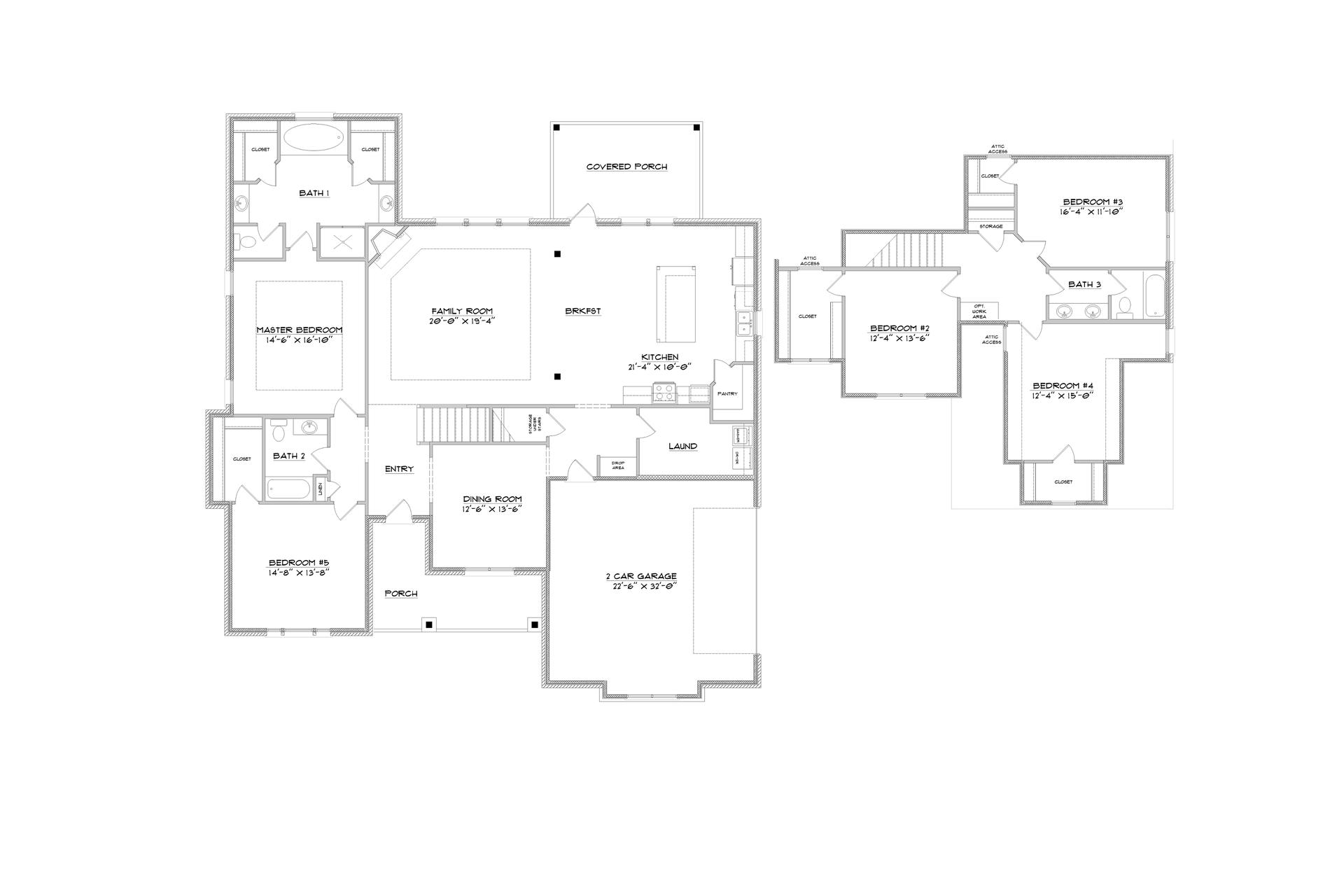 Youngstown 2 Floor Plans