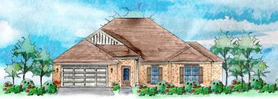 SP Front. 2,215sf New Home in Milton, FL