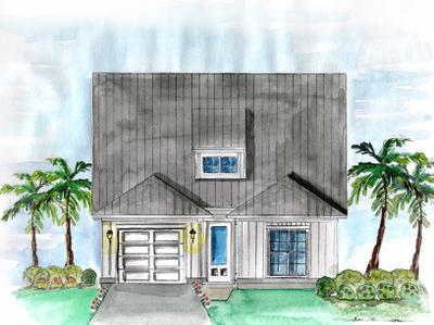 Elevation A. Seaside New Home in Cape San Blas, FL