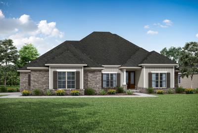 Elevation A. 3,170sf New Home in Daphne, AL