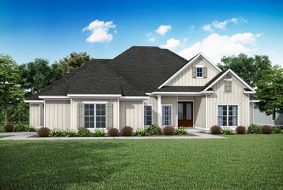 Elevation C. New Home in Foley, AL