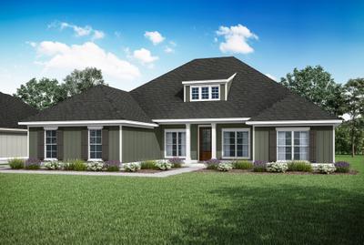 Elevation C. New Home in Spanish Fort, AL