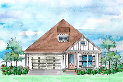 Elevation C. 1,771sf New Home in Spanish Fort, AL