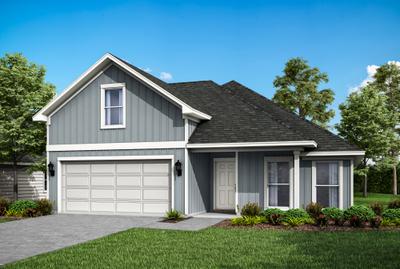Elevation A. 4br New Home in Panama City, FL
