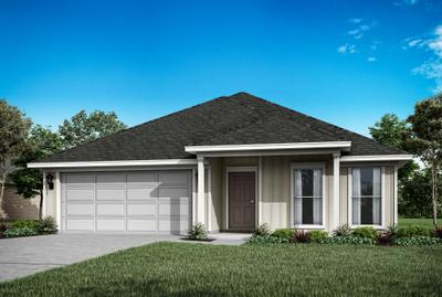 Elevation A. 3br New Home in Panama City, FL