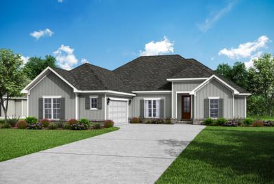 Elevation B. 4br New Home in Fairhope, AL