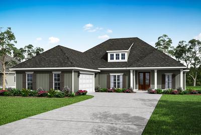 Elevation C. 2,749sf New Home in Daphne, AL