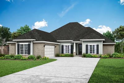 Elevation A. Holly New Home in Daphne, AL