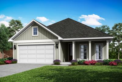 Elevation C. 1,858sf New Home in Daphne, AL