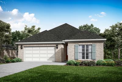 Elevation AB. 1,788sf New Home in Daphne, AL