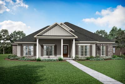 Elevation C. New Home in Milton, FL