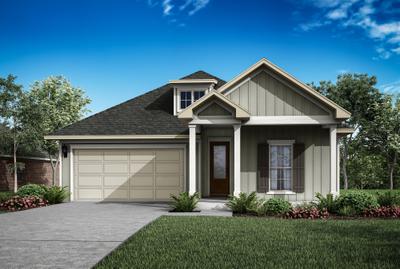 Elevation D. 1,788sf New Home in Daphne, AL