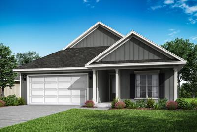 Elevation BS. 2,063sf New Home in Daphne, AL