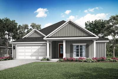Elevation CS. 2,536sf New Home in Daphne, AL