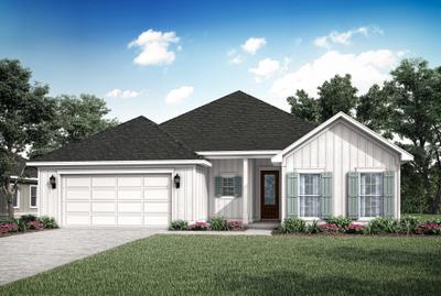 Elevation BS. 2,453sf New Home in Daphne, AL
