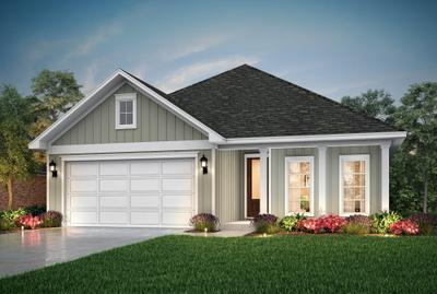 Dusk Elevation C. 1,858sf New Home in Daphne, AL